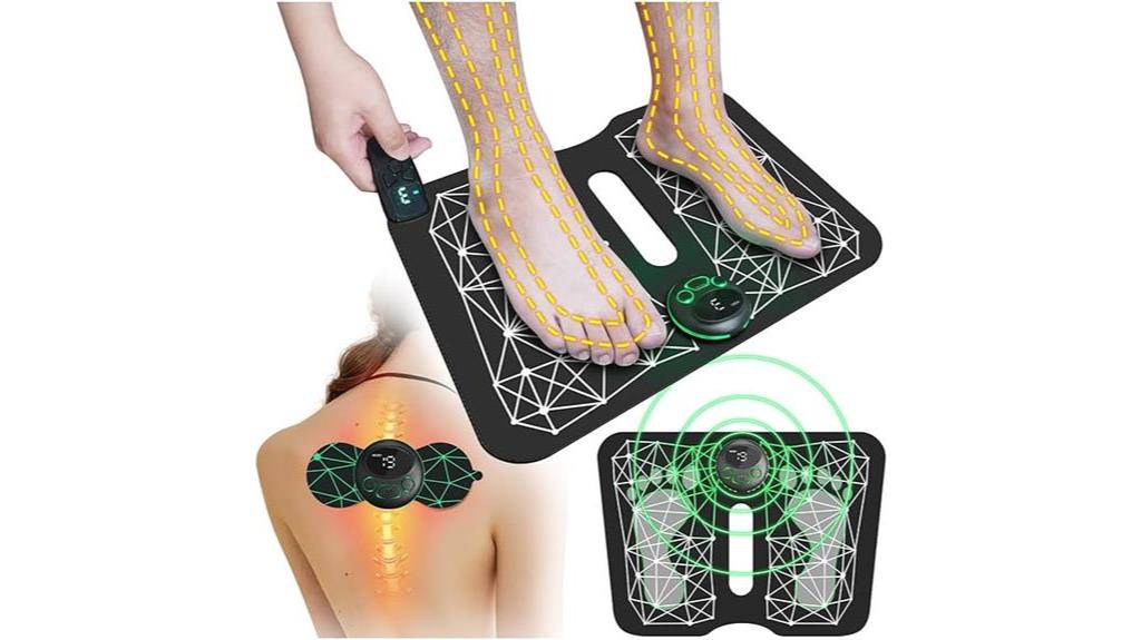 ems foot and back massager