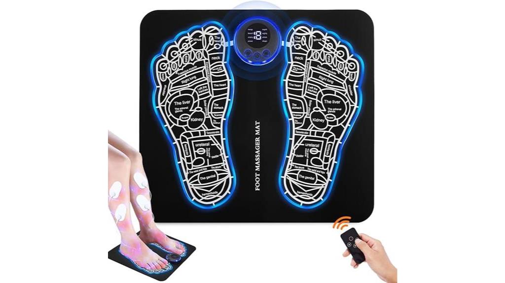 ems foot massager mat