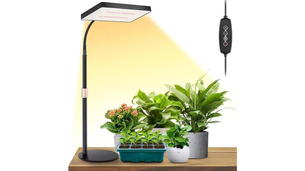 enhanced indoor plant lighting