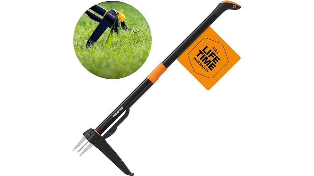 ergonomic handle weeder tool