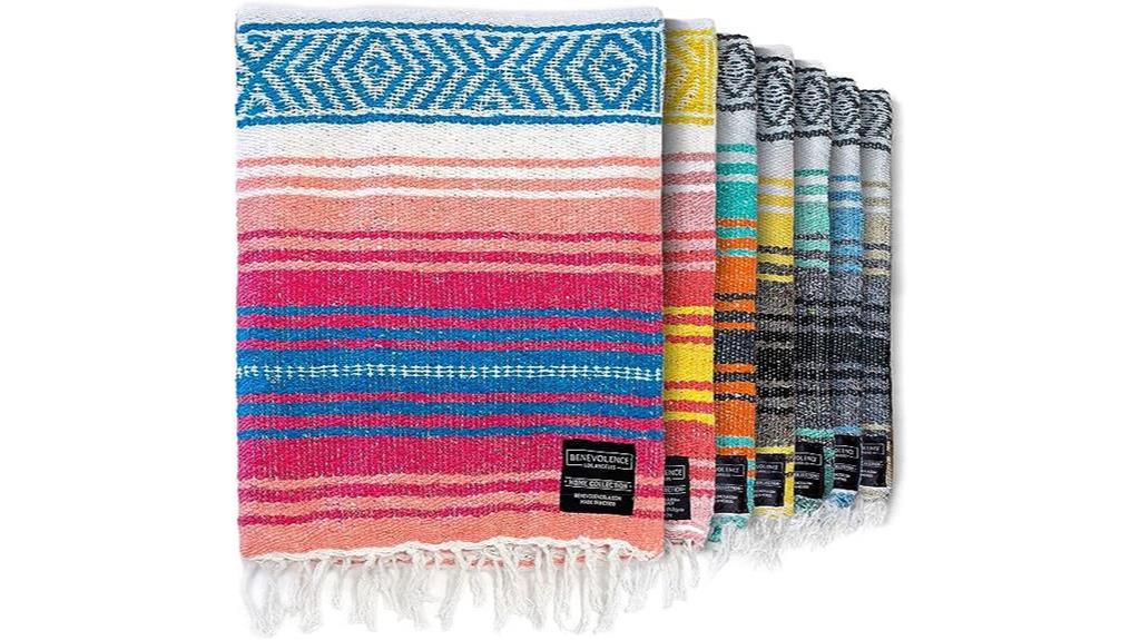 ethically made mexican blanket