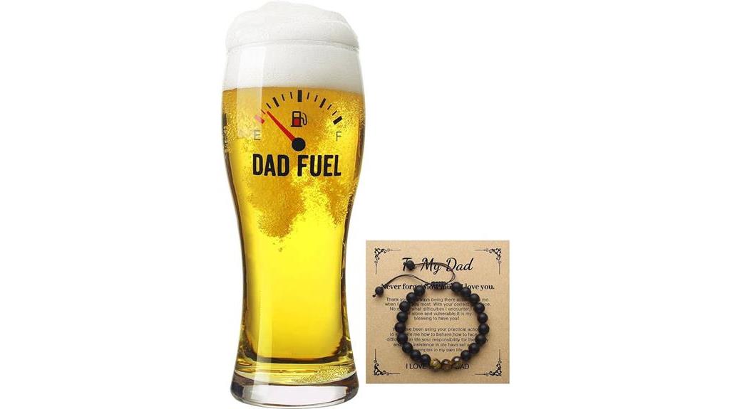 father s day beer glass