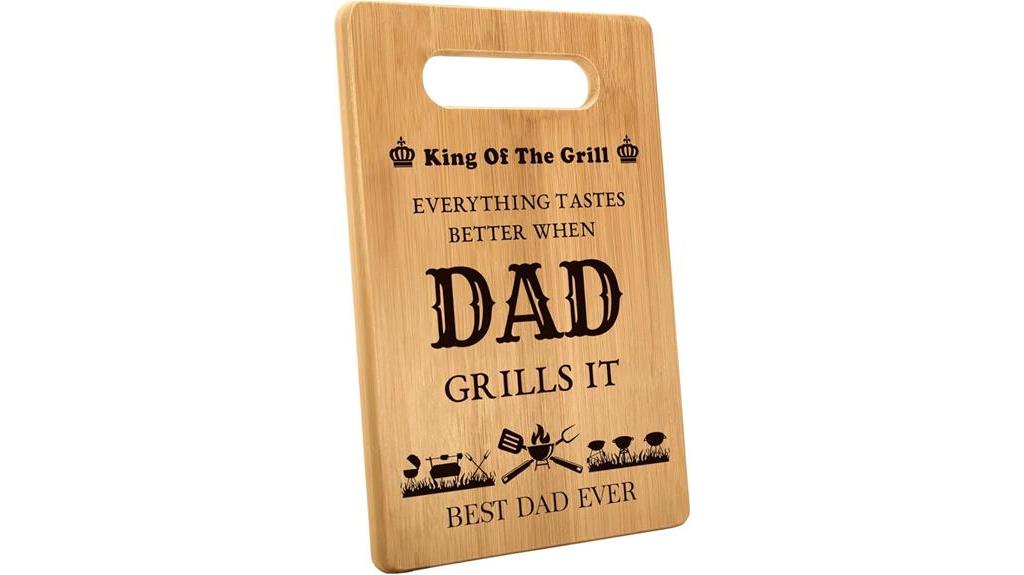 father s day cutting board