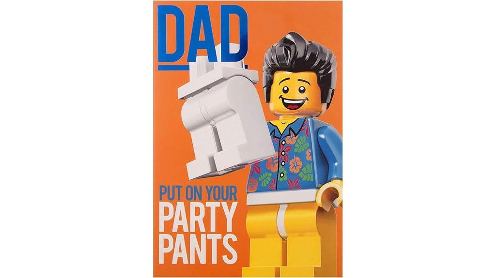 father s day lego card