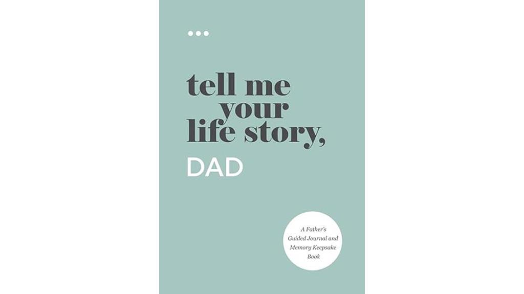 father s guided memory journal