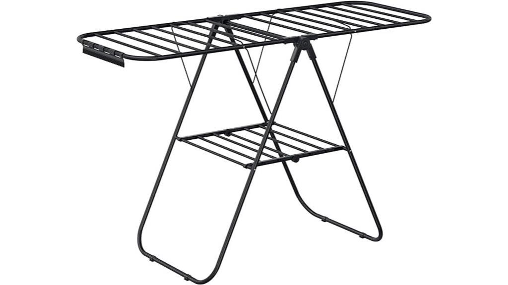 foldable clothes drying rack