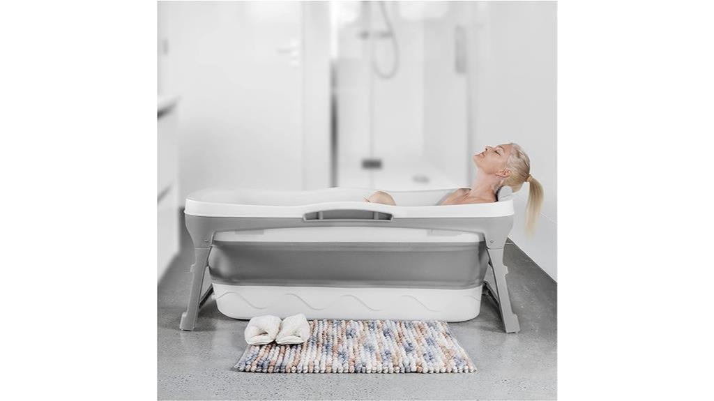 foldable portable adult bathtub