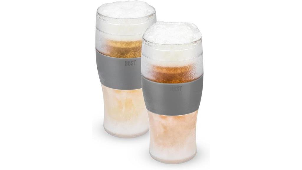 frozen beer mug set