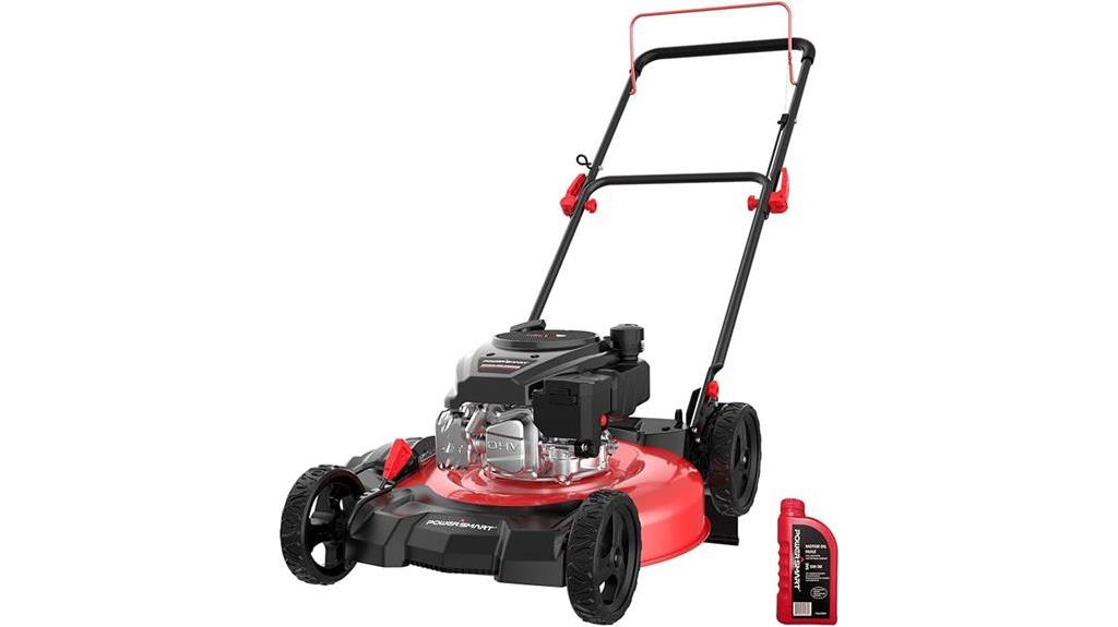 gas lawn mower 144cc