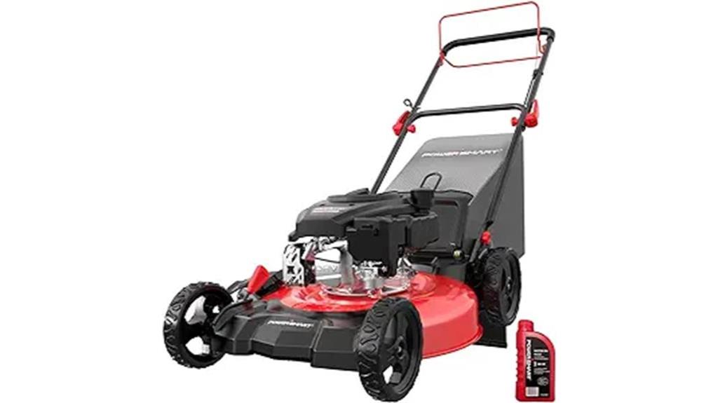 gas powered self propelled mower