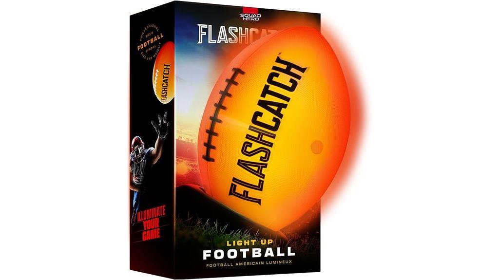 glowing football for boys