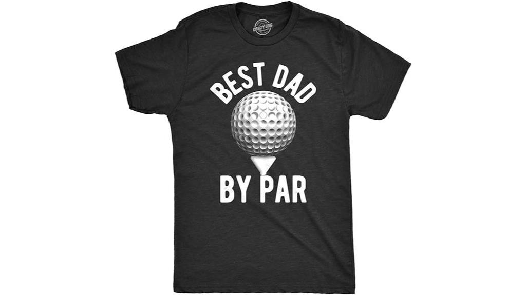 golf themed dad humor shirts