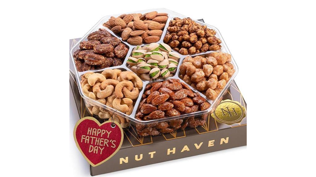 gourmet nuts gift basket