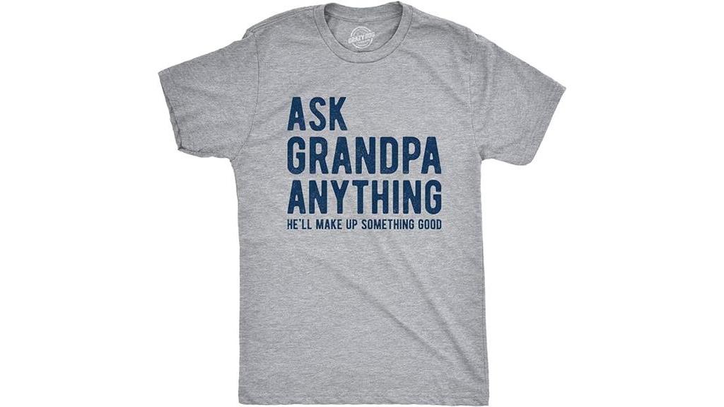 grandpa inspired t shirt design