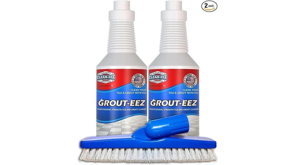 grout cleaner with brush