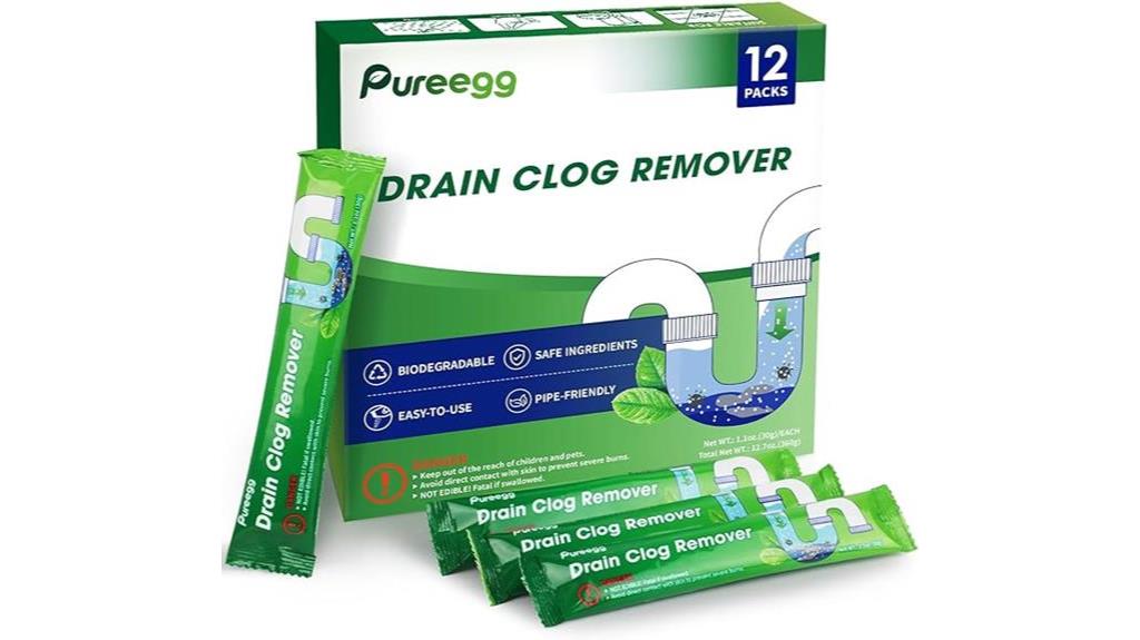 hair clog remover pack
