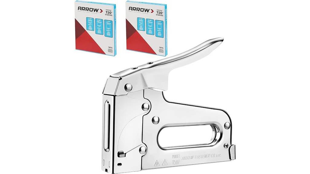 heavy duty chrome stapler