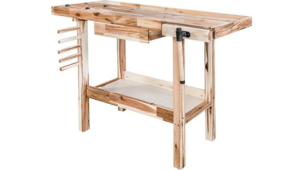 heavy duty workbench with drawer