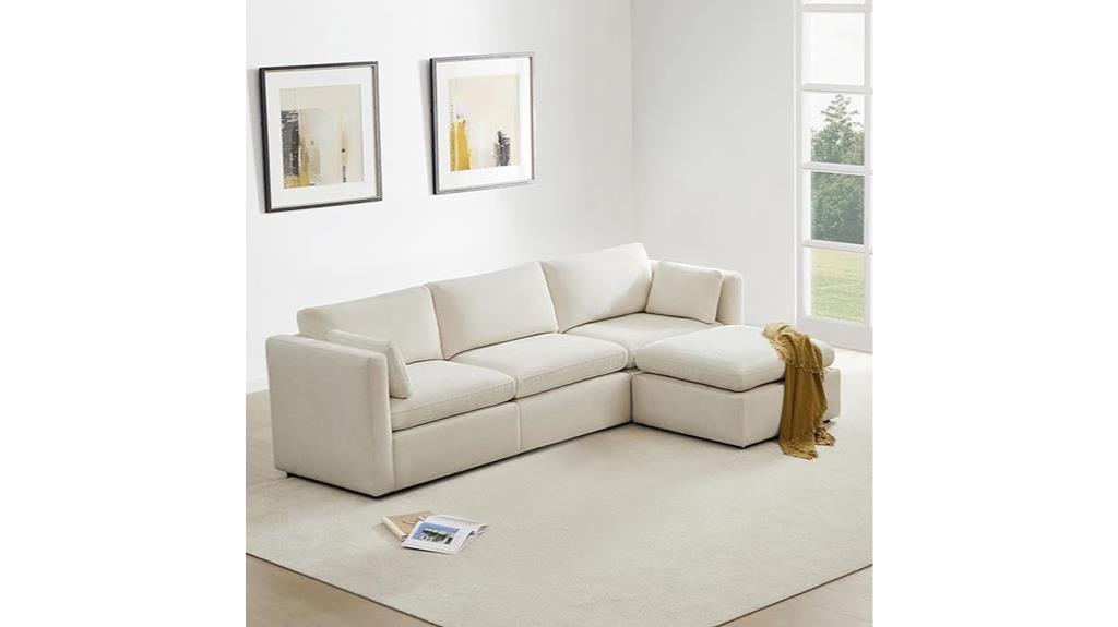 high end modular fabric sofa