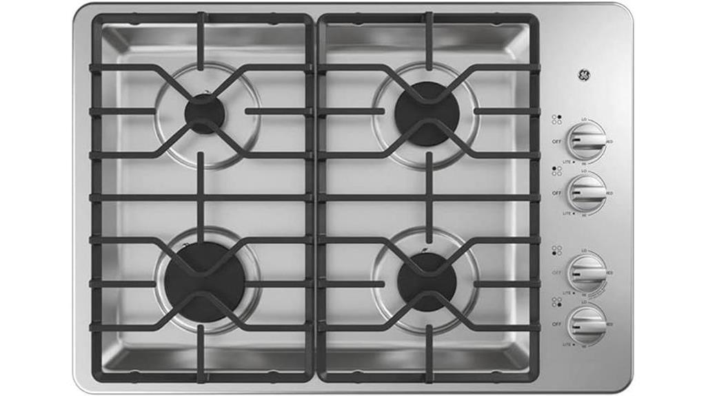 high performance ge gas cooktop