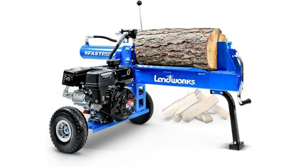 high powered portable log splitter