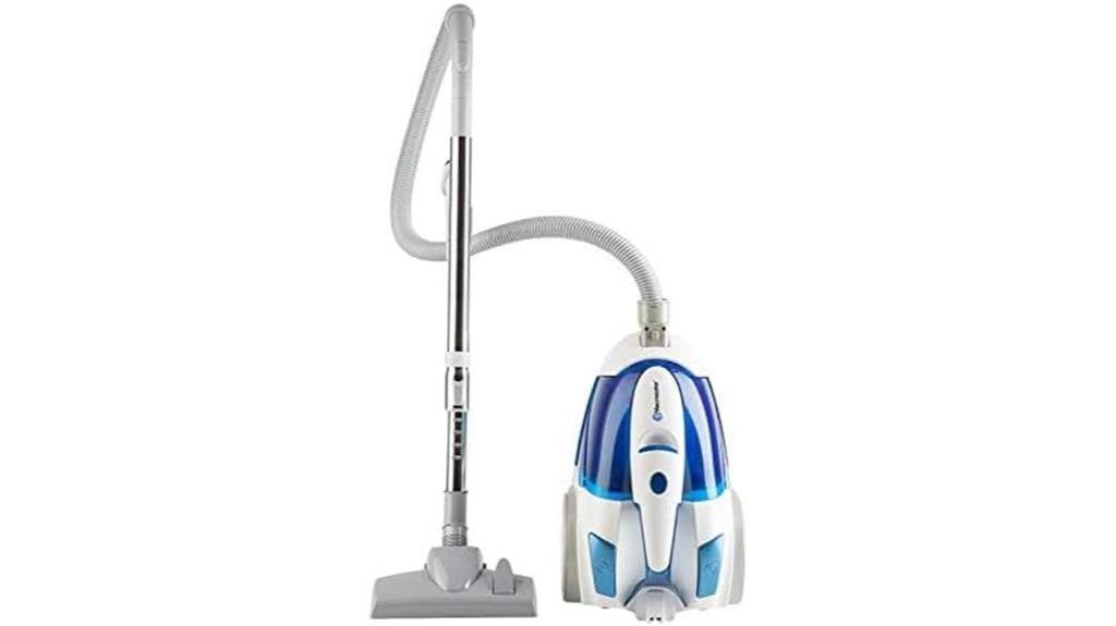 high quality bagless canister vacuum