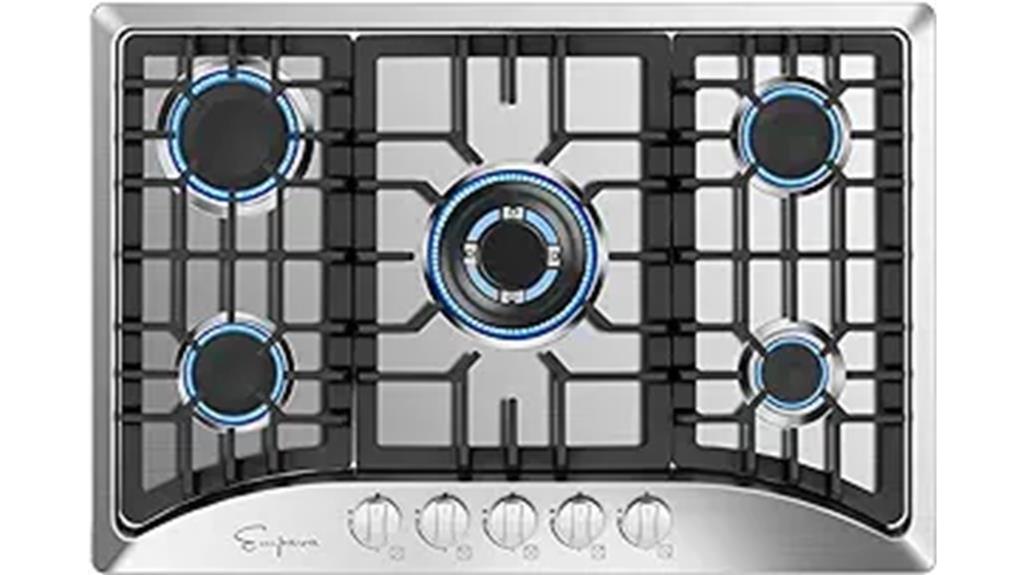 high quality italian gas cooktop