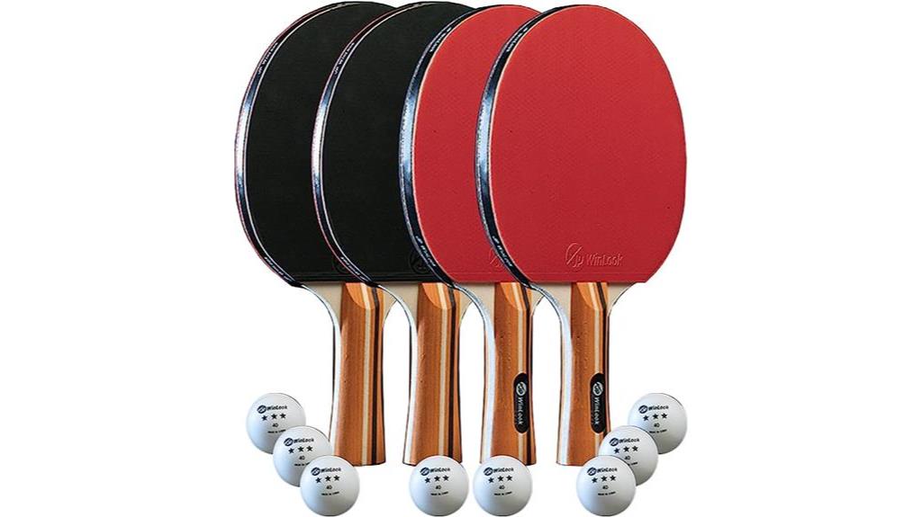high quality ping pong paddles
