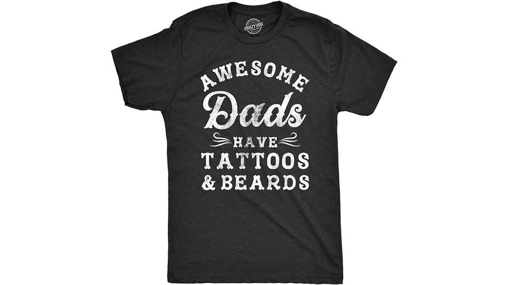 humorous dad tees available