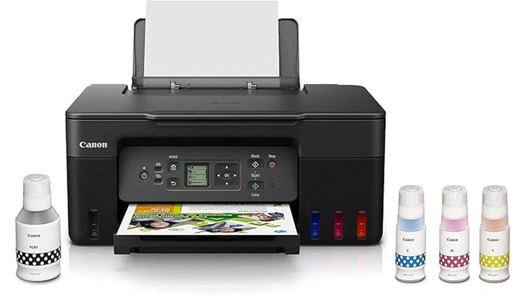 ink efficient wireless printer option