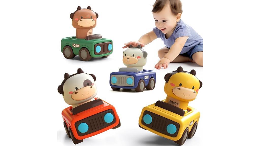 interactive car toy set