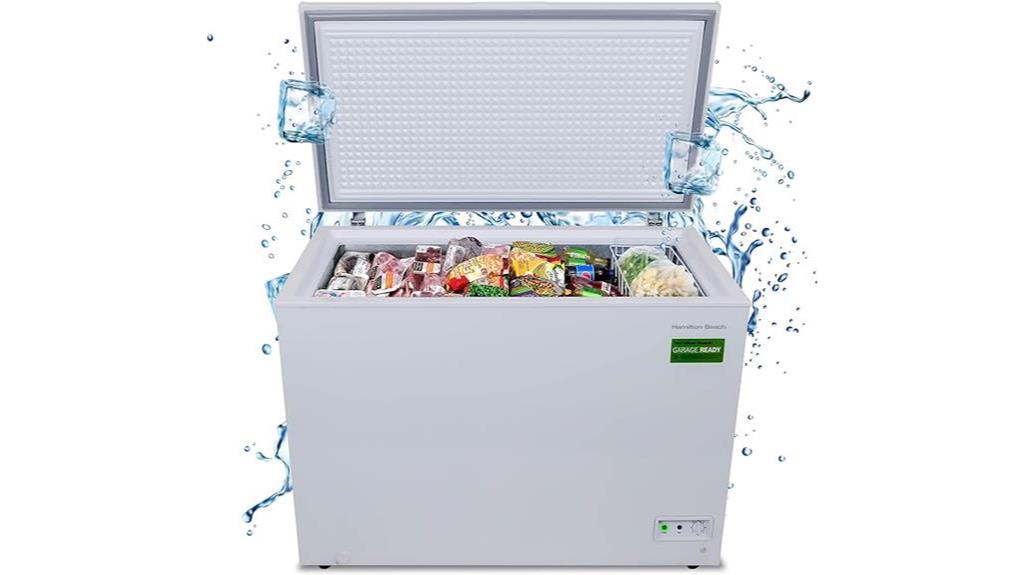 large capacity freezer option