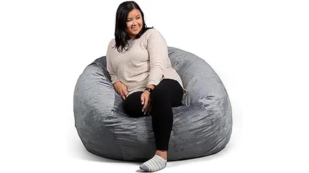 large foam bean bag