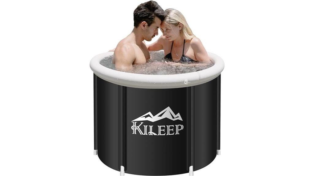 large ice bath tub