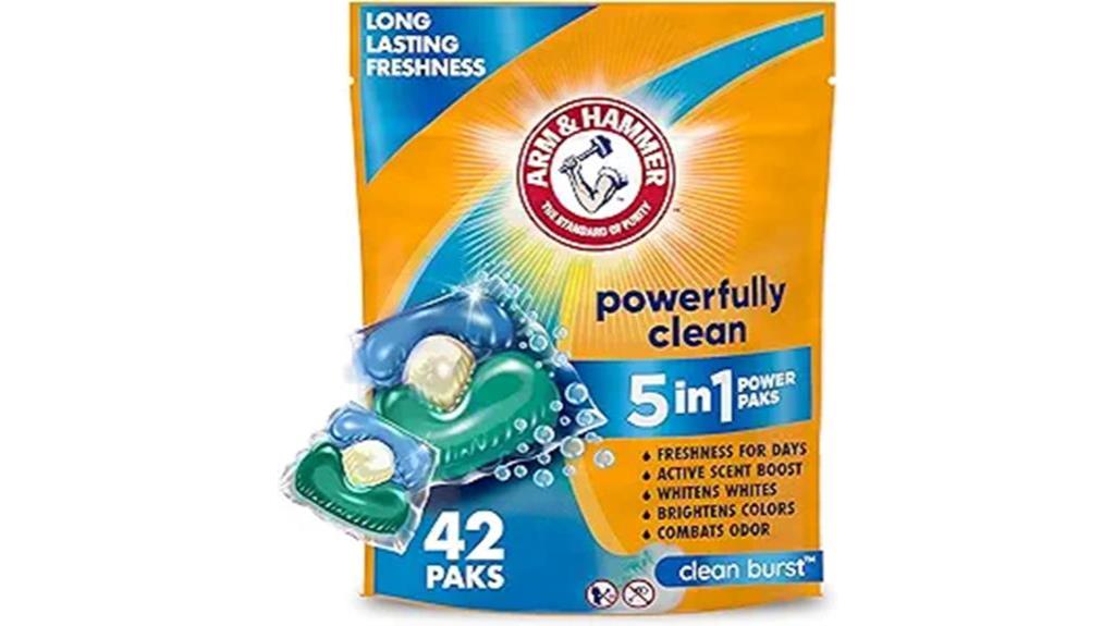 laundry detergent with power
