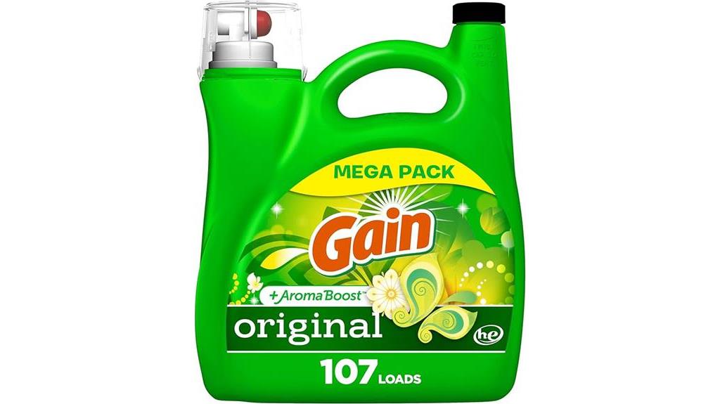 laundry detergent with scent