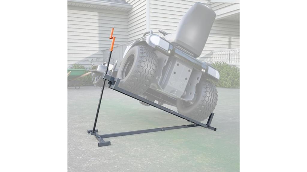 lawn mower lift capacity