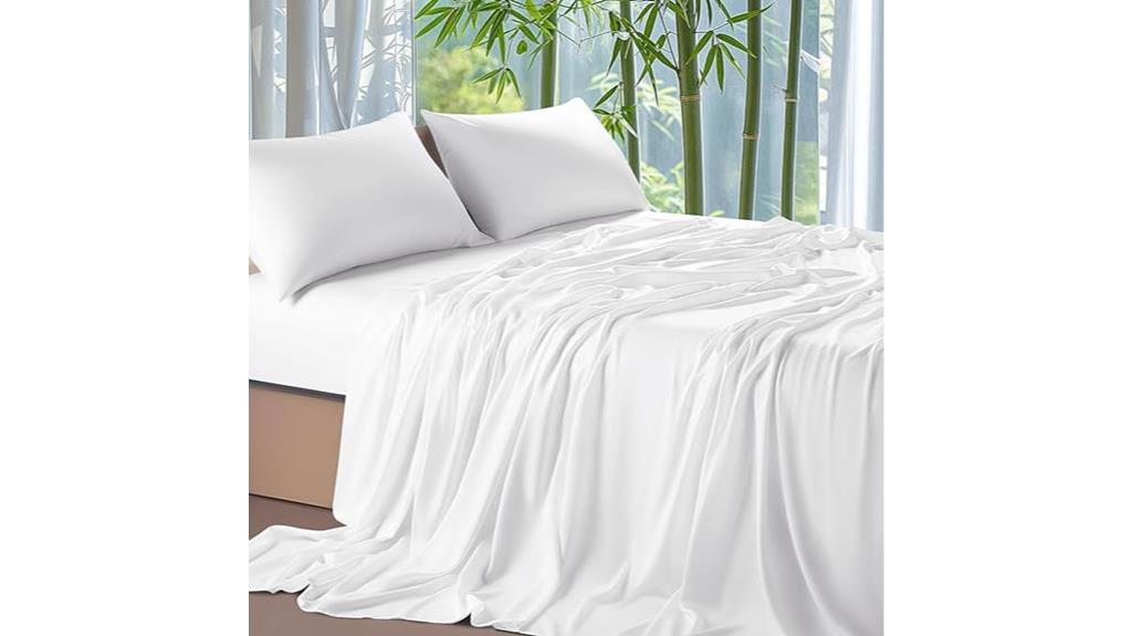 luxurious cooling sheets set