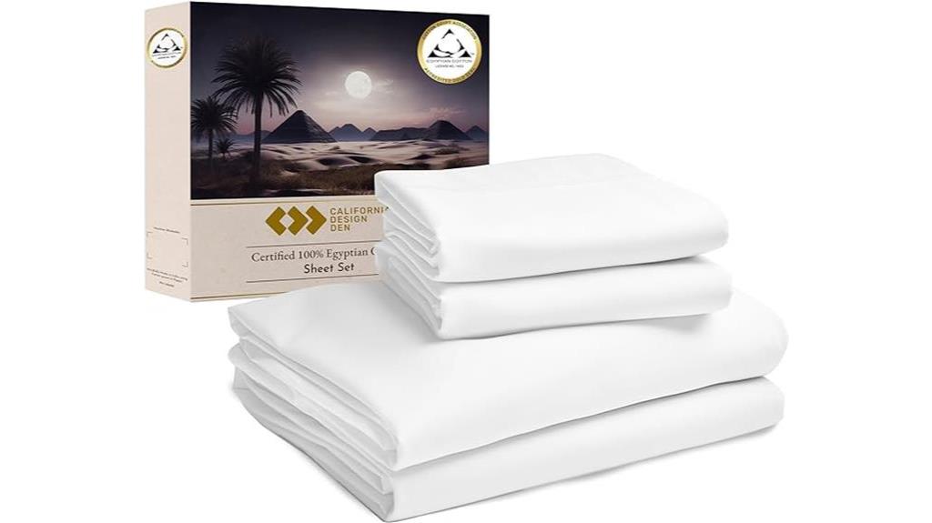luxurious egyptian cotton sheets
