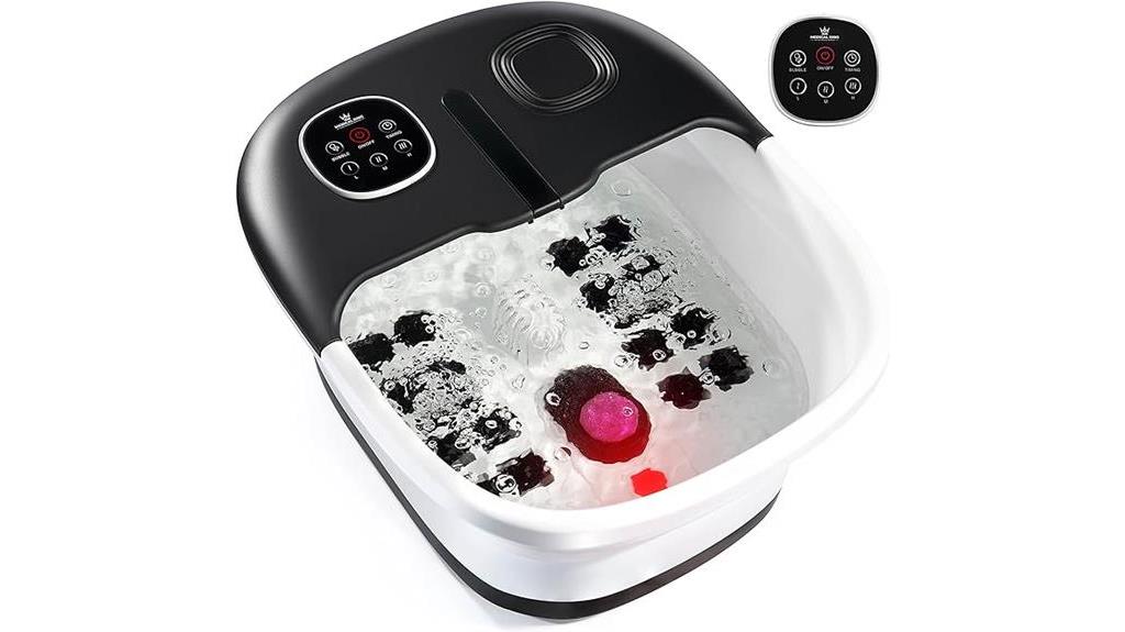 luxurious foot spa set