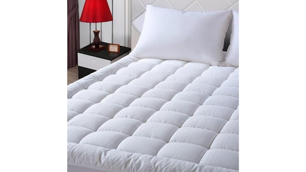 luxurious mattress pad cover