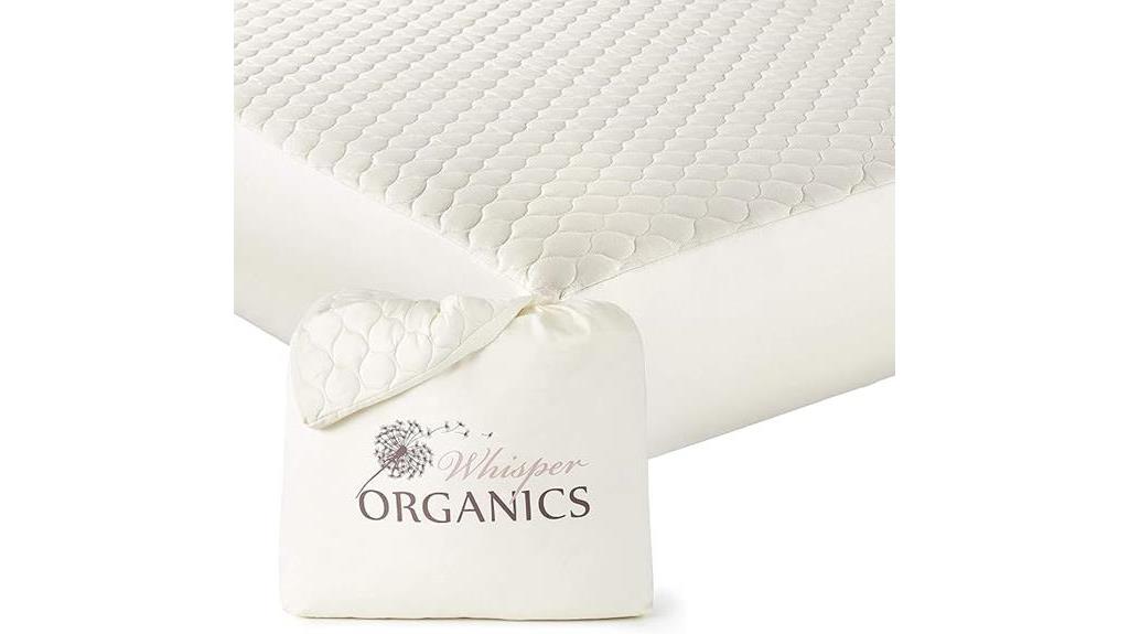 luxurious organic cotton padding