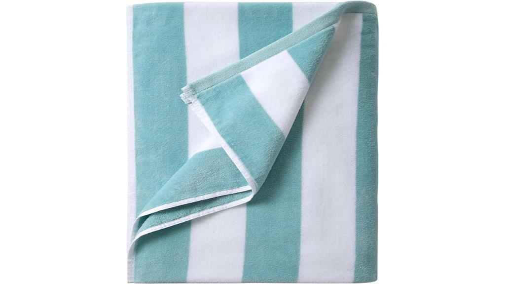 luxurious oversized beach towel