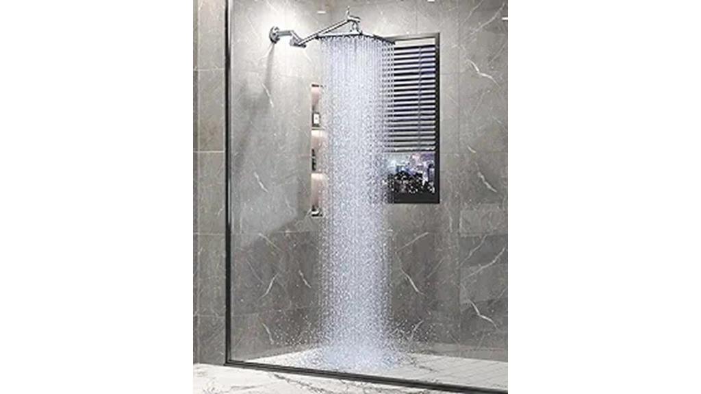 luxurious shower experience upgrade