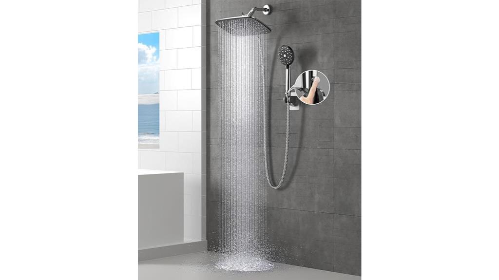 luxurious shower experience upgrade