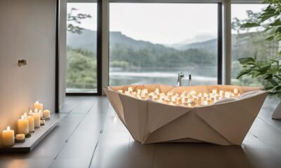 luxurious soaking tub selection