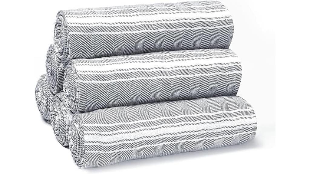 luxurious turkish towel set