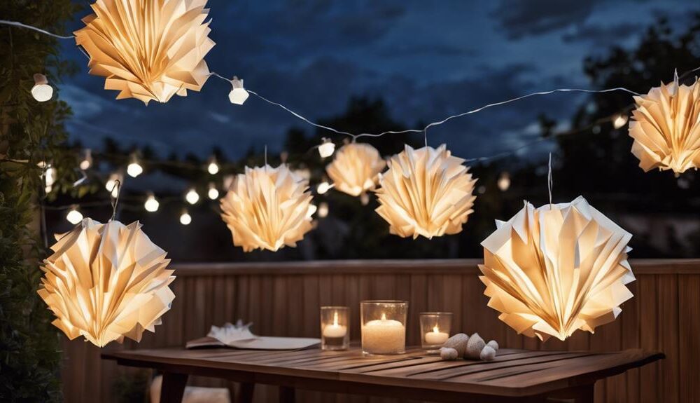 magical outdoor string lights