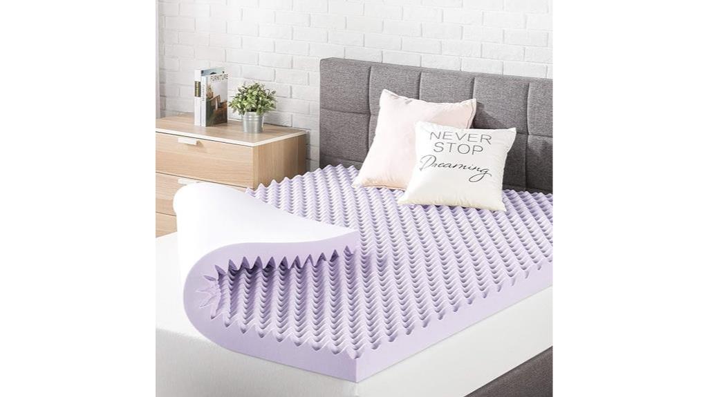 memory foam egg crate