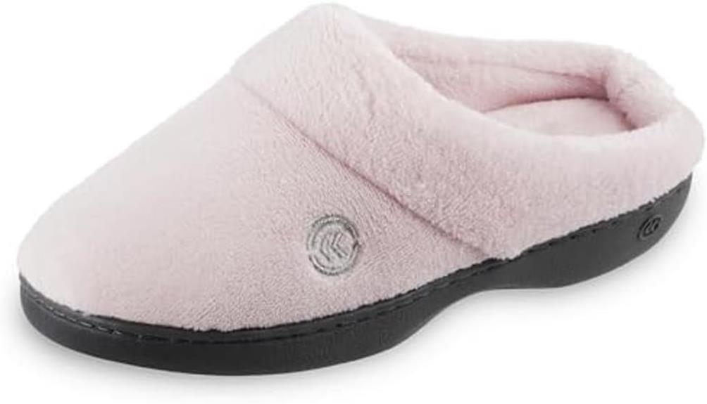 memory foam hoodback slippers